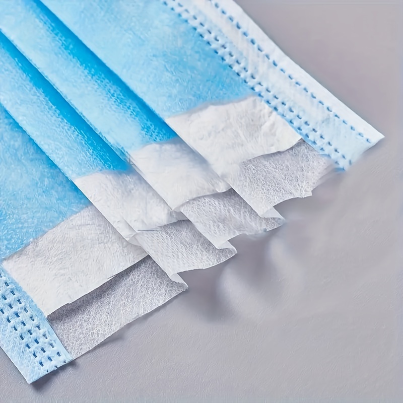 100Pcs Thick Blue Disposable P - Disposable Mask Blue review and price